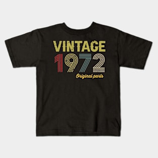 Vintage 1972 Limited Edition 50th Birthday 50 Years Old Gift For Men Women Kids T-Shirt